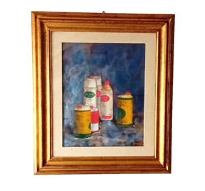 Marino Scardigli (Pistoia, 1921 - Pescia, 2005) olio su tela natura morta 40x50 - Foto 1 di 6