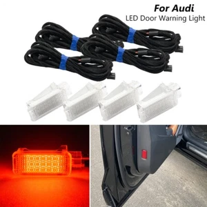 4x Luz LED de advertencia de cortesía para puerta Audi A3 A4 S4 A5 A6 allroad Q3 Q5 Q7 Q8 - Imagen 1 de 10