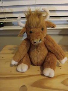 Highland Cattle Plush Animal See Description - Picture 1 of 5