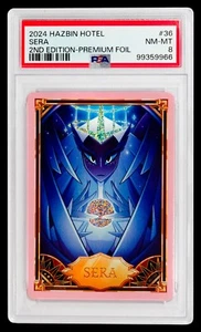 Hazbin Hotel 2a Edizione Foil Card - SERA - PSA NM-MT 8 - Foto 1 di 2
