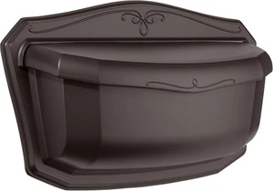 🔥 NEW ARCHITECTURAL MAILBOXES 2541RZ-10 Villa Bronze Wall Mount Mailbox, Large - Picture 1 of 4