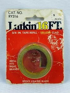 Lufkin RY316 Ricarica Nastro Elettrico 3/4"x16' - Rivestito Giallo - Rivestito Epossidico - 16 piedi - Foto 1 di 3
