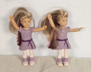 American Girl 2 Isabelle McDonald's Doll Figure Toy Purple Dress - Picture 1 of 3