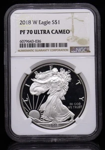 2018-W American Eagle NGC PF70 Ultra Cameo - Picture 1 of 4