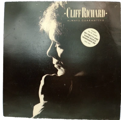 Cliff Richard Always Guaranteed Record LP Vinyl 1987 Pop Rock - Image 1 of 4