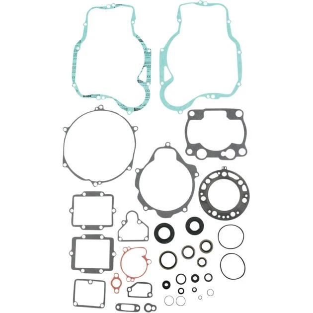 Moose Complete Gasket Set with Oil Seals Fits Kawasaki KX 250 1997-2003 - Image 1 of 1