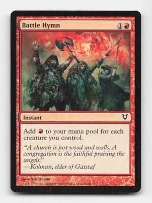 Avacyn Restored #128 Battle Hymn - Image 1 of 2