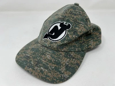 Gorra New Jersey Devils NJ ajustable digital camuflaje apreciación militar Foto 1 de 4