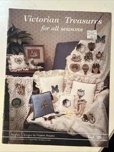 Douglas Designs VICTORIAN TREASURES FOR ALL SEASONS Cross Stitch Pattern Leaflet - Picture 1 of 1