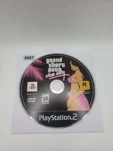 Grand Theft Auto GTA Vice City PlayStation 2 PS2 2002 solo disco senza tracciamento - Foto 1 di 1