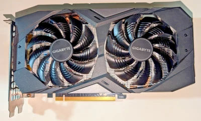 Tarjeta de gráficos Gigabyte GeForce GTX 1660 OC 6G GDDR5 GV-N1660OC-6GD Foto 1 de 4