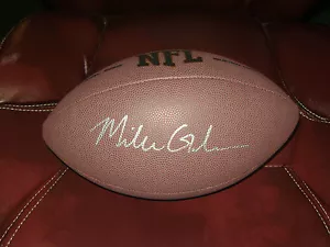 Mike Glennon Chicago Bears NC State Wolfpack Signed NFL Football Proof - Picture 1 of 3