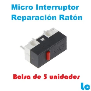 Micro Interruptor - Reparación Ratón - 0,05A 30V - YD-003 - Bolsa De 5 Unidades - Imagen 1 de 4