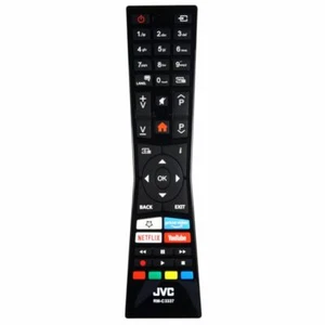 Genuine JVC LT-65VU3900 TV Remote Control - Picture 1 of 1