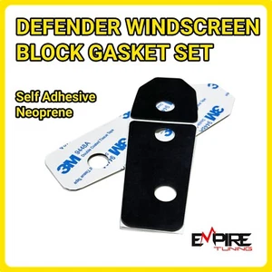 Defender Windscreen Bracket Gasket Set Neoprene Adhesive - LR055347 MXC9983 - Picture 1 of 4