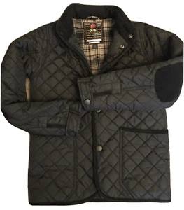 Next Slightly Used Quilted Boys Black Jacket Age 12 Years 152cm - Picture 1 of 11