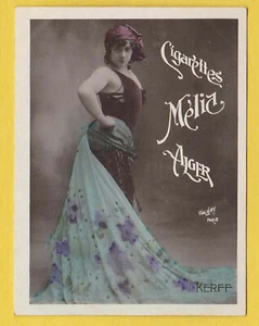 Cigarettes Melia Algeria Tobacco Card Tirage K - Kerff - full length study - Picture 1 of 2