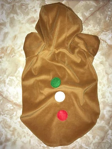 DISFRAZ GRANDE DE PERRO MASCOTA GALLETA PAN DE JENGIBRE - Imagen 1 de 2
