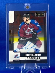 2018-19 UD O-Pee-Chee Platinum Auto J.T. Compher RC - Picture 1 of 2