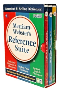 Merriam-Webster's Reference Suite: Electronic Edition CD 2004 - Imagen 1 de 1