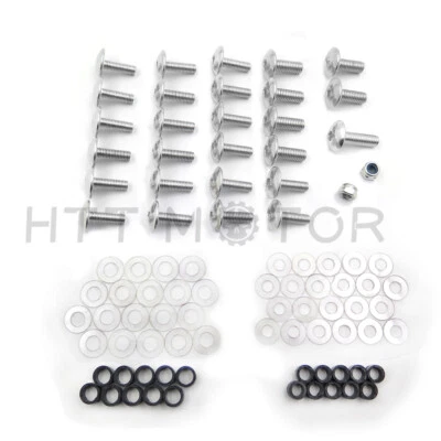 Kit de parafuso de carenagem de alumínio parafuso para 2002-2003 Honda CBR 954RR/1993-1999 900RR - Imagem 1 de 4