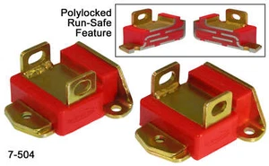 Soportes de motor Prothane GM - tipo A corto - rojo - Imagen 1 de 2