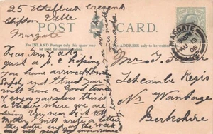 FAMILIENGESCHICHTE - POSTKARTE - FOWLER - LETCOMBE REGIS NR WANTAGE BERKSHIRE - Bild 1 von 2