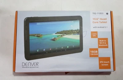 DENVER Tiq-11003 16gb schwarz Tablet - Bild 1 von 2