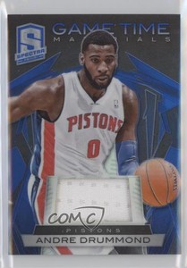 2013-14 Panini Spectra Game Time Materials /15 Andre Drummond #1
