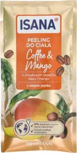 Isana Coffee & Mango Body Peeling with Jojoba Oil & Sea Salt 3x40g - Picture 1 of 2