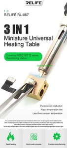 Soldering Iron Heating Table FPC Flex Repair ReWork T210 T145 T245 - Picture 1 of 24