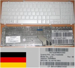 German Qwertz Keyboard HP DV6 DV6-1000 UT3 9J.N0Y82.M0G AEUT3G00060 573047-041 - Picture 1 of 1