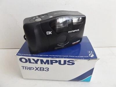 Olympus Trip XB3 Big Finder 35mm Film Camera in Black Boxed - Image 1 of 4