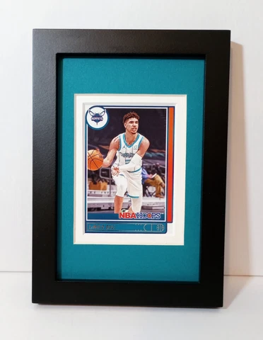 LaMelo Ball Charlotte Hornets Display Custom Framed NBA Basketball Card Plaque Cover