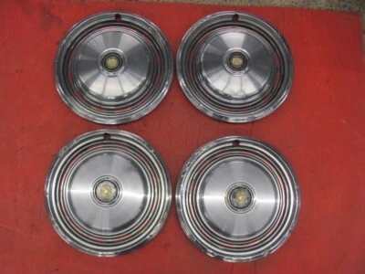 Juego de 4 73 74 Tapacubos Pontiac Grandville Safari 14" Tapacubos Survivor Driver Foto 1 de 4