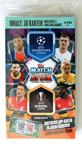 Topps Match Attax Champions League 2020/2021 BLISTER 36 KARTEN + LIMITED EDITION - Picture 1 of 4