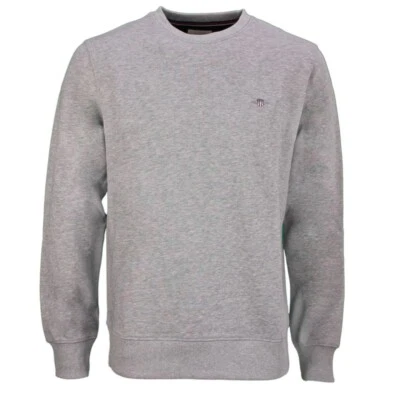 Gant Herren Sweatshirt Pullover grau 2006065 93 grey melange - Bild 1 von 4