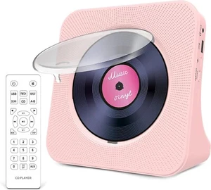CD Player Tragbar mit Bluetooth 5.0 CD-Musik mit Fernbedienung HiFi-Sound C1025 - Bild 1 von 7