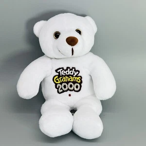 Teddy Grahams 2000 Bear Plush Stuffed Animal "TG" THE MILLENNIUM BEAR 7.5" - Picture 1 of 9