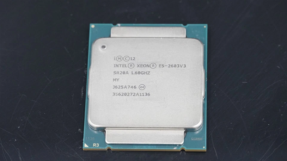 SR20A INTEL XEON E5-2603v3 1.6GHz 6 CORE 20MB CPU PROCESSOR LGA2011 - Image 1 of 1