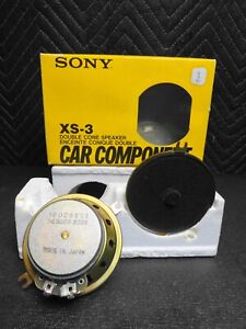 NOS Sony XS-3 Double Cone Speaker - Vintage Car Audio