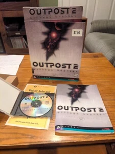 Outpost 2 Divided Destiny Big Box Set CD-ROM Windows 95 CD Sierra 1997 - Picture 1 of 14