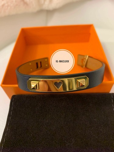 HERMÈS Bracciale Hermes As De Coeur multicolori nuovissimo taglia T2