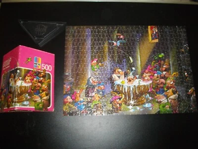 Heye Ciao Bambino 500 Puzzle Loup Vintage 1988 - Immagine 1 di 4