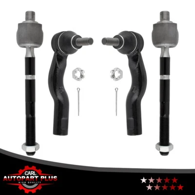 Kit Tierod delantero interior y exterior para Ford Fusion Mercury Milan 2010-2012 2,5 L 3,0 L Foto 1 de 4