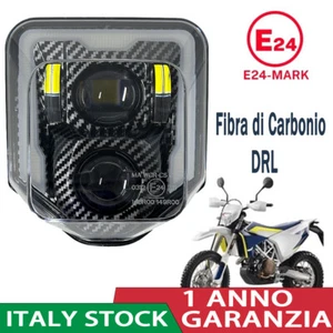 E24 Faro LED COMPLETO Fari Abbagliante Luce diurna per Husqvarna 701 FE TE - Imagen 1 de 9
