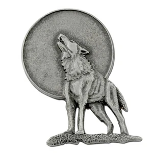 G33 Lone Wolf Lapel Pin - Picture 1 of 4