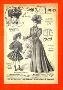 PARIS " MAISON DU PETIT SAINT-THOMAS " CATALOGUE GRANDS-MAGASINS 1908 - Bild 1 von 19