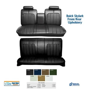 1970 Skylark Front/Rear Bench Seat Upholstery in Your Choice of Factory Color - Foto 1 di 24