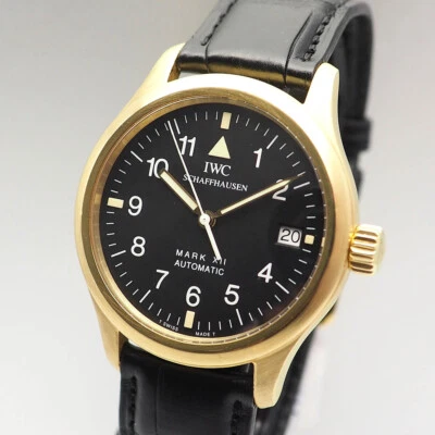 IWC "Die Fliegeruhr" Mark XII Automatik, IW3241, Gold 18k, Box & Neukaufrechnung - Bild 1 von 4